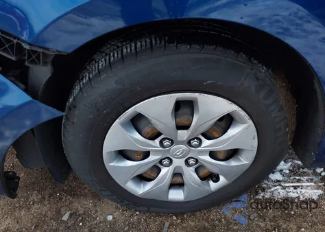 2017 Hyundai Accent Se from USA, damaged, VIN KMHCT4AE8HU205555